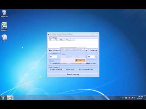 Excel Date Format Change Software