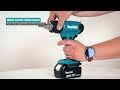 Makita karšto oro fenas DHG180Z LXT 18V, 550C°, 200 l/min, be akumuliatorių ir kroviklio