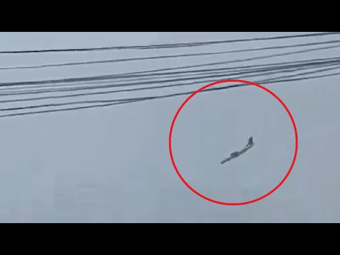New Video of plane falling out of sky in brazil #planecrash