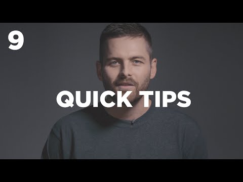 Quick tips