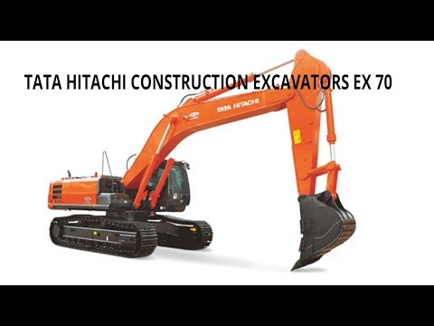 Tata hitachi construction excavators specifications