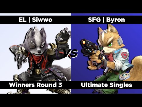 Super Smash Qwertz #11 - Winners Round 3 - EL | Siwwo (Wolf) vs. SFG | Byron (Fox)
