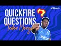 QUICK-FIRE QUESTIONS | Teden Mengi
