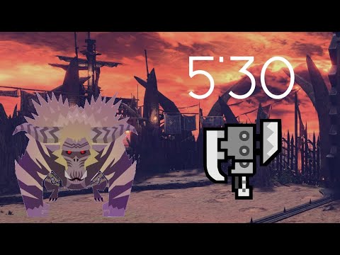 MHW:I |TA Wiki Rules|Tempered Furious Rajang |Switch Axe |5'30”16|PC