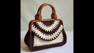 COCA-COLA CREAM AMAZING LADIES COLOR BAG IDEAS #CROCHET #HANDBAG #TOTE AI MADE DESIGNS #SHORTS