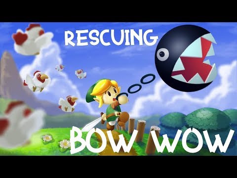 Link's Awakening : How to Rescue Bowwow and Getting to the Bottle Grotto