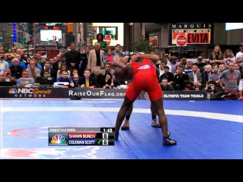 2012 Beat the Streets - Coleman Scott vs Shawn Bunch 60KG Match 1 of 3