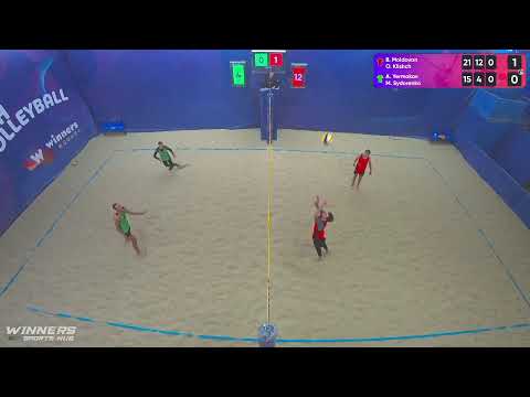 21:00 B. Moldovan / O. Klishch - A. Yermakov / M. Sydorenko 26.10.2022 | Winners Beach Volleyball