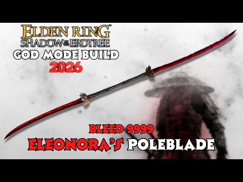 Elden Ring Eleonora's Poleblade Build - Most INSANE Bleed Build you'll ever see in Elden Ring