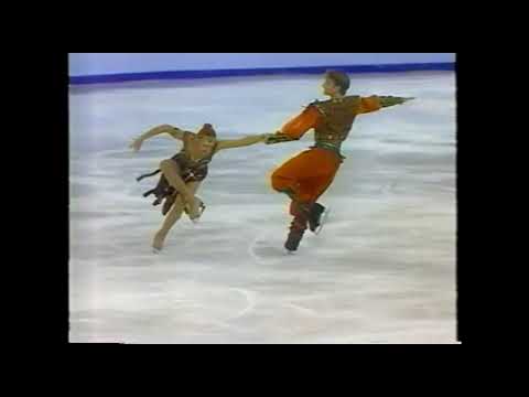 1996 Continents Cup - Free Dance - Marina Anissina & Gwendal Peizerat FRA