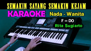 Download lagu SEMAKIN SAYANG SEMAKIN KEJAM Rita Sugiarto KARAOKE... mp3