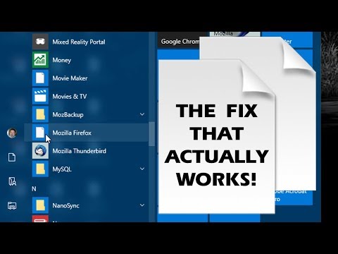 Fixing White / Missing Windows 10 Start Menu Icons