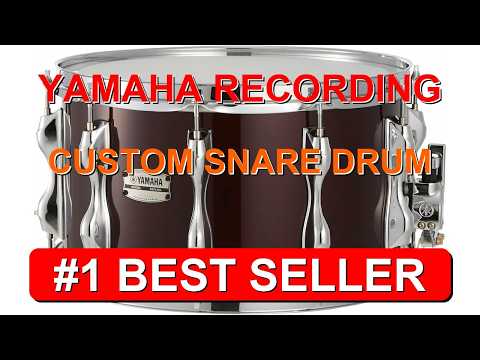 Yamaha Recording Custom Snare Drum 8 Inches X 14 Inches - B07RHCBRXD