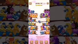 BIRD SORT 2 COLOR PUZZLE GAME🐦      LEVEL  117