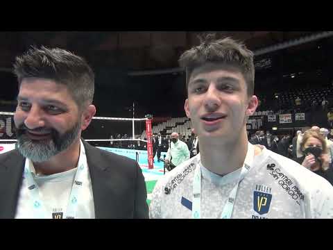 05-03-2022: Dante e Mattia Boninfante dopo la vittoria della Coppa Italia A3 con Prata di Pordenone