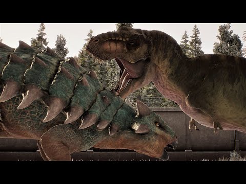 BUCK REX (Lost World) VS BUMPY (Camp Cretaceous) - Jurassic World Evolution 2