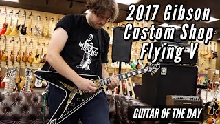 Video thumbnail for 2017 Gibson Custom Shop Flying V Limited Edition | Guitar of the Day by Normans Rare Guitars