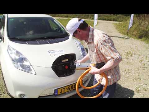 CHAdeMO Nissan Leaf Vehicle To home Setec Power V2H EV Charger Manufacturer