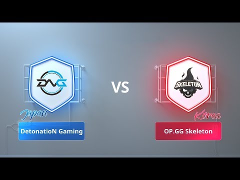 【DetonatioN Gaming VS OP.GG Skeleton】- 2018 CRL亞洲賽區第一賽季季賽第6週