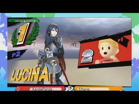 Smash 4 @ CU #10: XandaPanda (Lucas) vs. Ethene (Lucina) Winner's Semis