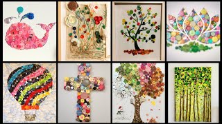 Brilliant Button Crafts You Must Try | DIY Button Art for Elegant Home Decor