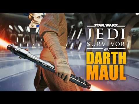 HOW TO CREATE DARTH MAUL in Star Wars Jedi Survivor Customization (Lightsaber & Outfit)