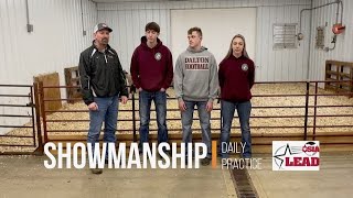 Market Lamb Showmanship