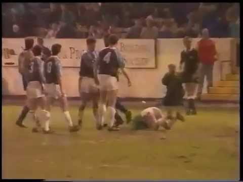 Stockport County Vs. Burnley - 1992 Autoglass Trophy Northern Final