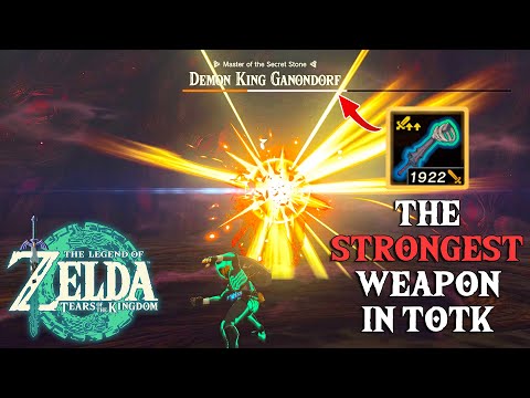 The Demon King Ganondorf versus The STRONGEST Weapon in Tears of the Kingdom