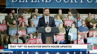 Vice President JD Vance Delivers Remarks in Brewer, ME