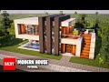 How To Build A Modern House In Minecraft