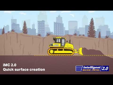 How does an iMC 2.0 bulldozer overcome the lack of any target surface?