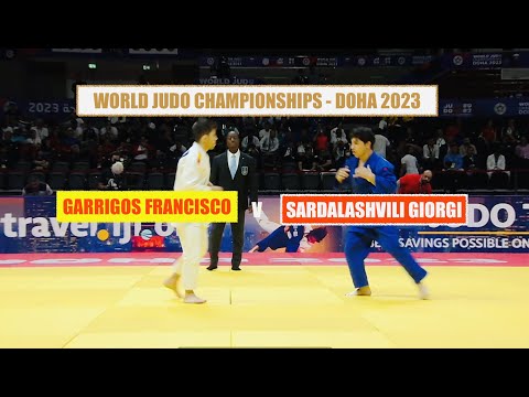 GARRIGOS FRANCISCO (ESP) V SARDALASHVILI GIORGI (GEO) [ -60KG WORLD JUDO CHAMPIONSHIPS - DOHA 2023 ]