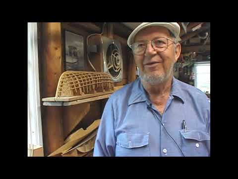 Peapods of the Maine Coast - Clip 30 - Planking - Lining off - Harold "Dynamite" Payson.