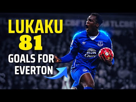 Romelu Lukaku "The Beast" All 81 goals for Everton💯⚽
