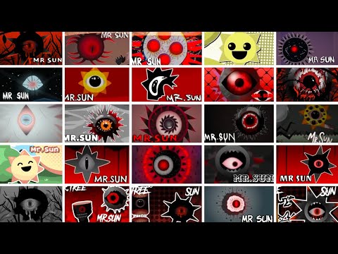 FINALLY All Sprunki Intro MR SUN PHASE 1 vs 2 vs 3 vs 4 vs 5 vs 6 vs 7 vs 8 vs 9 vs 10-24 Animated