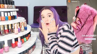 My LA Celebrity Nail Salon Experience! (Designs By Kylie, Kendall Jenner, Ariana Grande)! Worth It