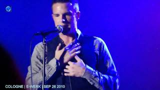 BRANDON FLOWERS | Köln: WAS IT SOMETHING I SAID 26/09/2010 w/c