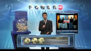 Powerball lottery Jan 26, 2013 drawing video