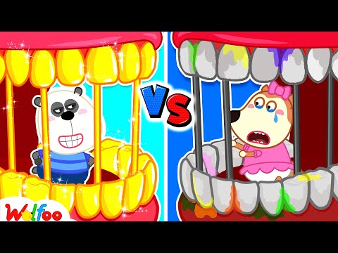 Lucy, Do You Like Gold Teeth or White Teeth? - Wolfoo Learns Healthy Habits for Kids | Wolfoo Family