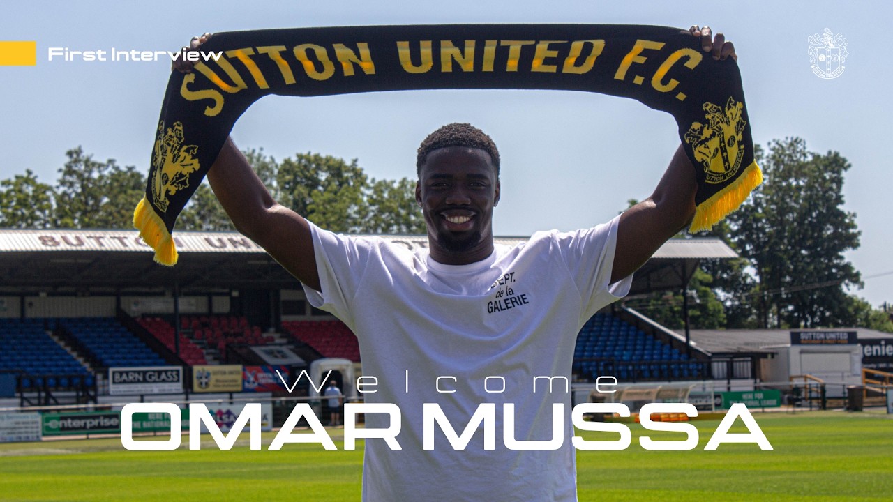 Watch: Mussa On Sutton Move | First Interview