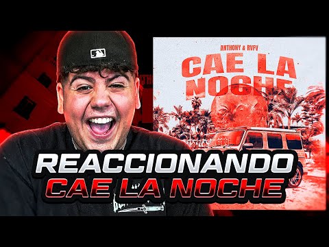 ME ENAMORÉ DE ESTE RITMO 🤩 REACCIÓN a Anthony x RVFV - CAE LA NOCHE (Visualizer)