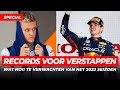 Records voor Verstappen, beschikbare stoeltjes in de F1 | Wat nog te verwachten van het 2022 seizoen