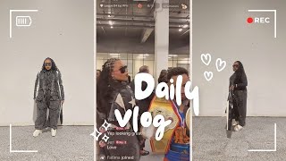 Vlog | Boxing Match Night GRWM | Standing Beside a Winner While Building Your Own Empire