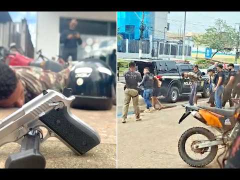 Ação entre Polícia Civil e PM/AP impede tentativa de assalto em frente ao Fórum de Laranjal do Jari