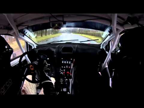 53 Barbórka Warszawska 2015 - Grzesiński / Tutaj - Ford Fiesta VS Onboard Służewiec 2