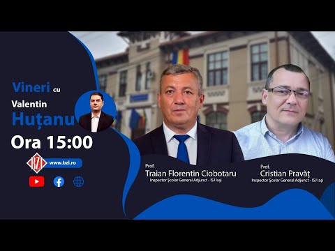 Traian Florentin Ciobotaru şi Cristian Pravăţ, inspectori şcolari generali adjuncţi ai IȘJ Iaşi