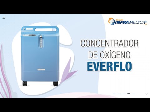 ¿Cómo funciona mi concentrador de oxígeno Everflo?