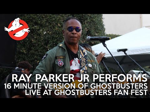 Ray Parker Jr performs 16 minute long version of 'Ghostbusters' live at Ghostbusters Fan Fest!