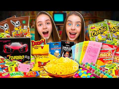 TESTUJEMY WSZYSTKIE SŁODYCZE Z LAT 1990-2000!